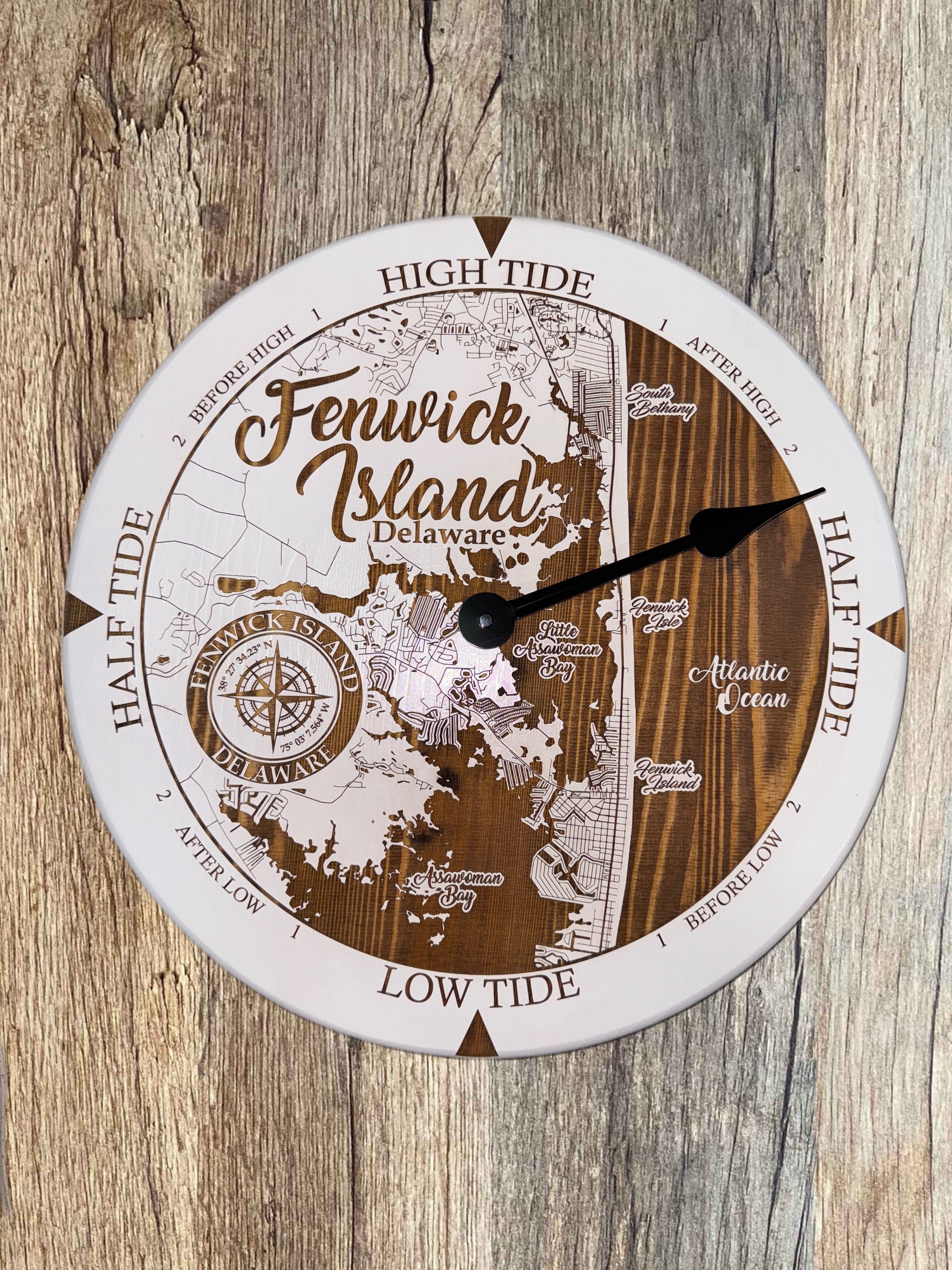 Fenwick Island, DE Tide Clock Lowcountry Tide Clocks